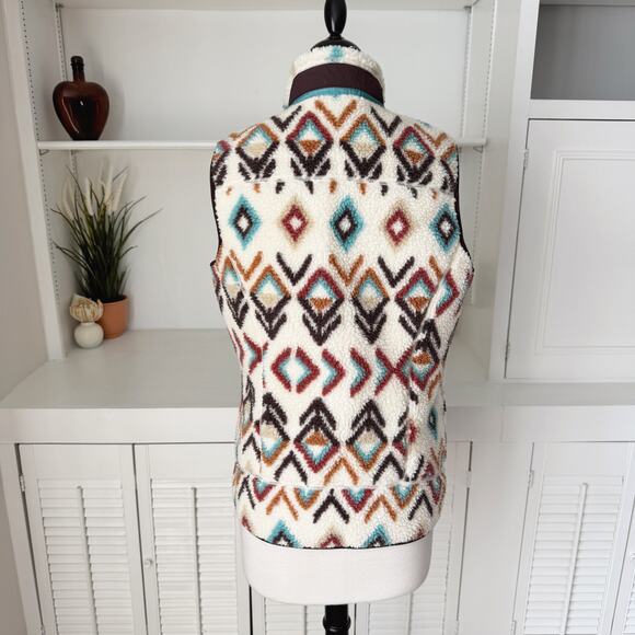 Patagonia Classic Retro-X Vest Sherpa Synchilla Fleece Fern Dell Size M - Picture 2 of 8